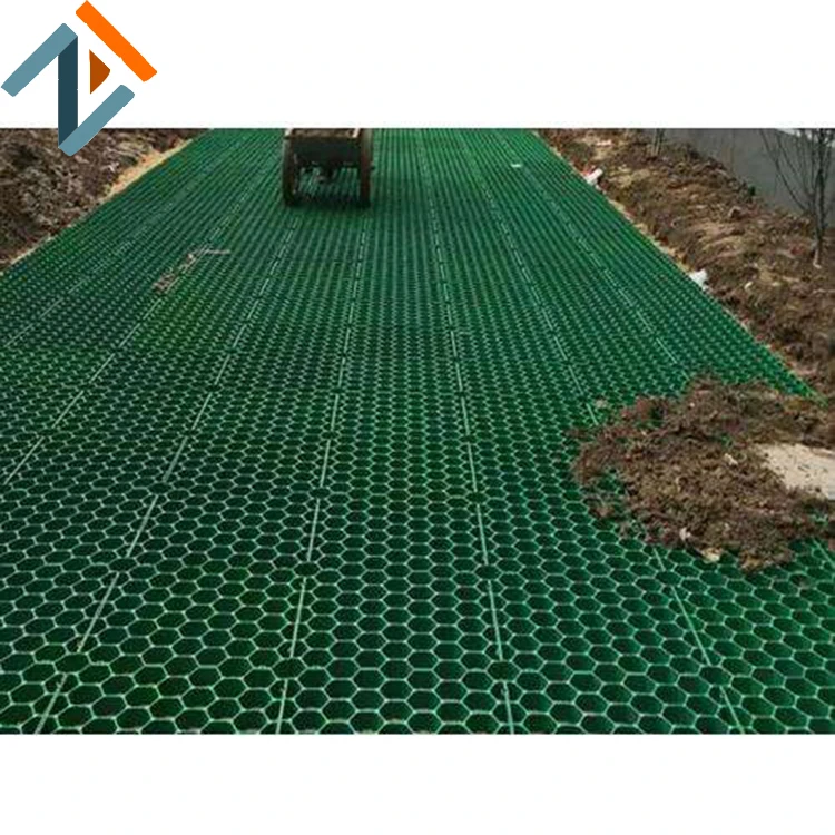 70 мм HDPE травяная сетка для парковки автомобилей