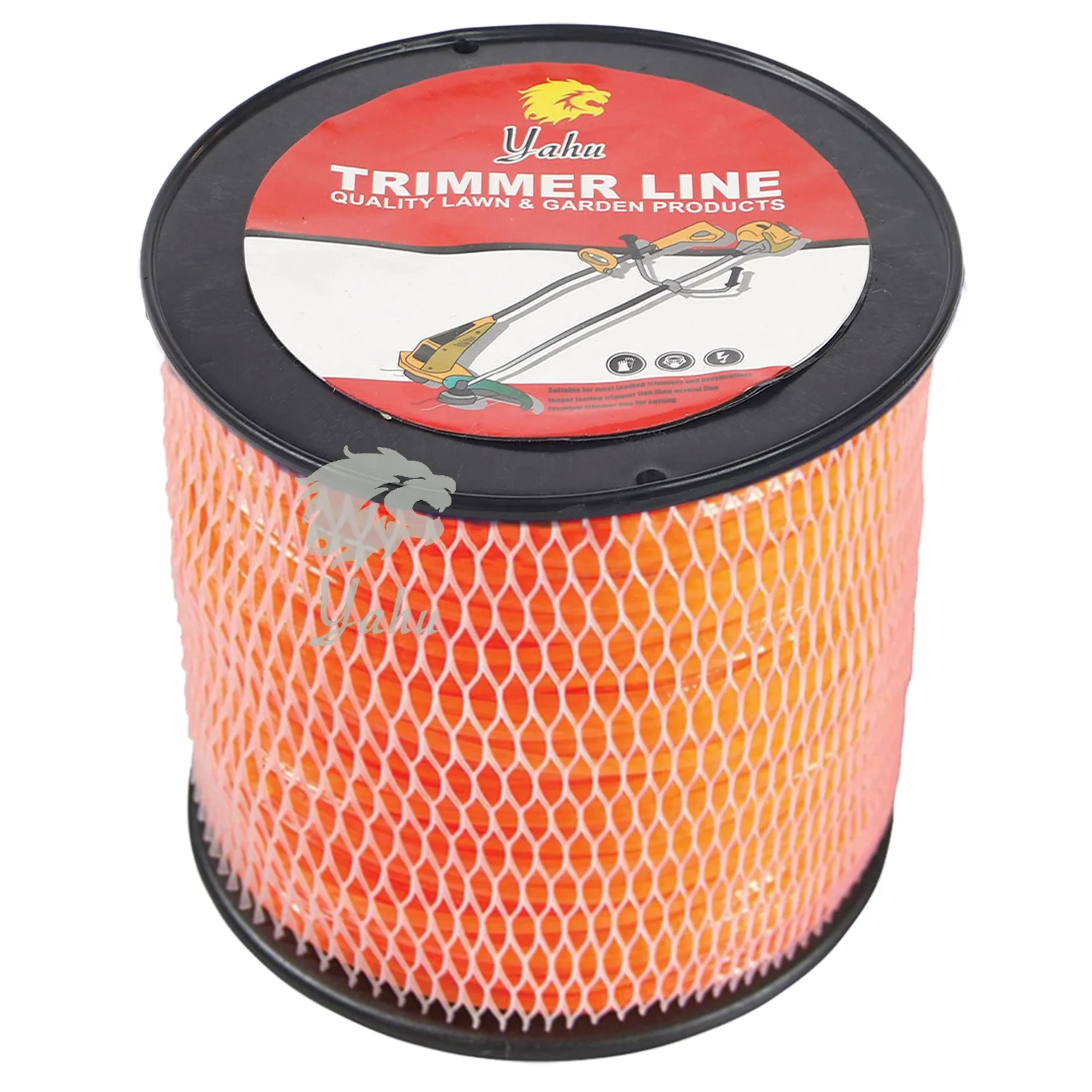 Comercial 2.4mm 0.095inch Professional Square Nylon Trimmer Line in Spool