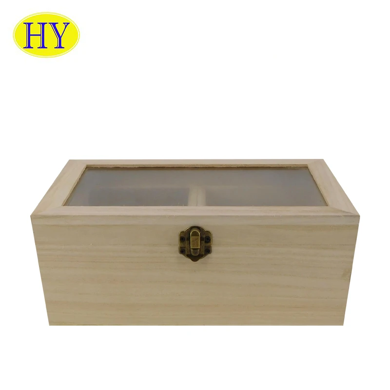Ecofriendly wood jewelry gift packaging box wholesale jewellery storage case luxury wooden jewelry box with mirror