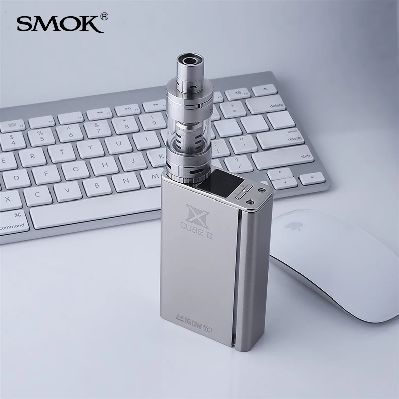
Best ecig rebuildable atomizer SMOK TFV4 Kit with tripple , quad coils head airflow adjustable pyrex sub ohm tank 