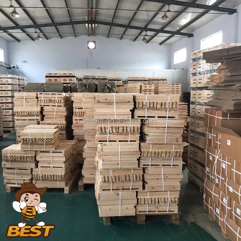 Beekeeping equipment two layers waxed beehive