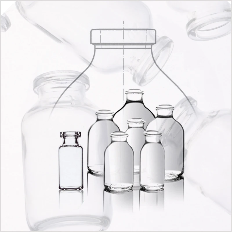 USP TYPE I GLASS VIALS 50ml,100ml