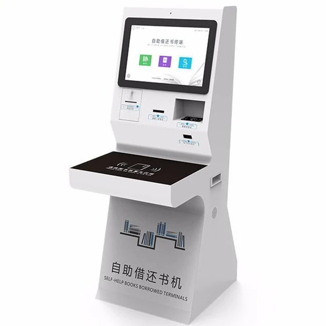 Self Service Library Book Returning Machine Kiosk