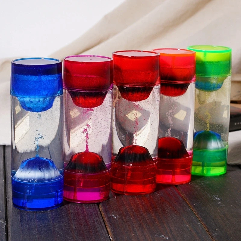 Wholesale acrylic liquid sandglass & hourglass & oil timer