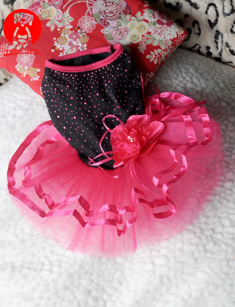 Summer Dog Dress Pet Dog Clothes for Small Dog Wedding Dress Skirt Puppy Clothing Spring Fashion Jean Pet Clothes