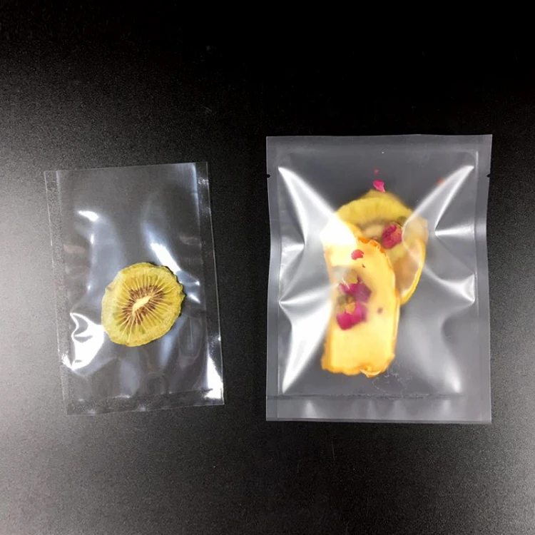 Factory Price 3 Side Seal Food Grade High Quality Clear Vacuum Plastic Packing Bag For Food Packing