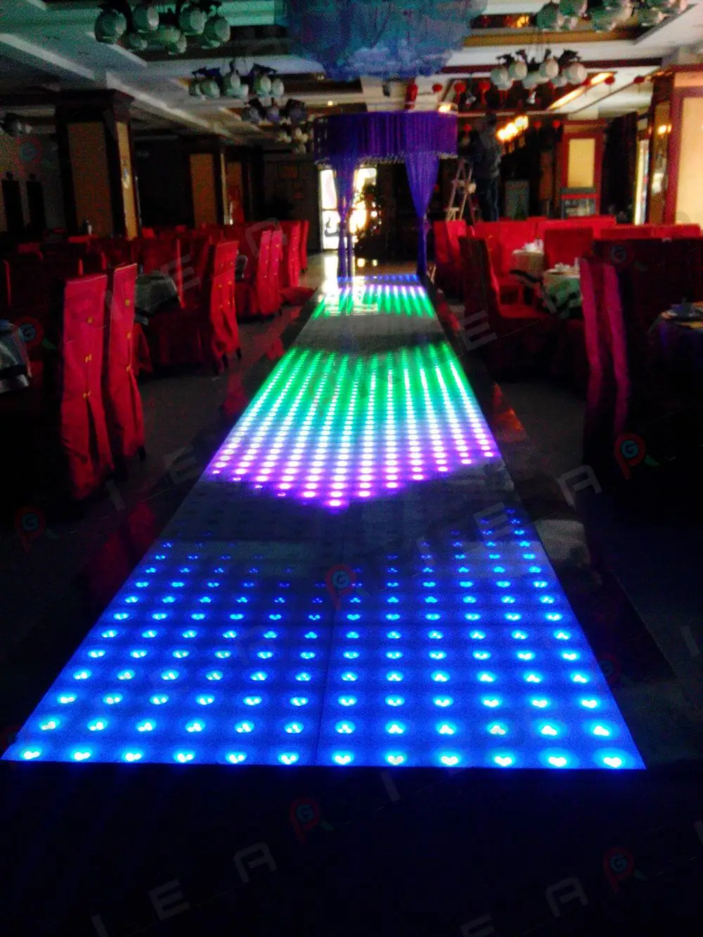 Super Slim 60*60cm Cheap led dance floor