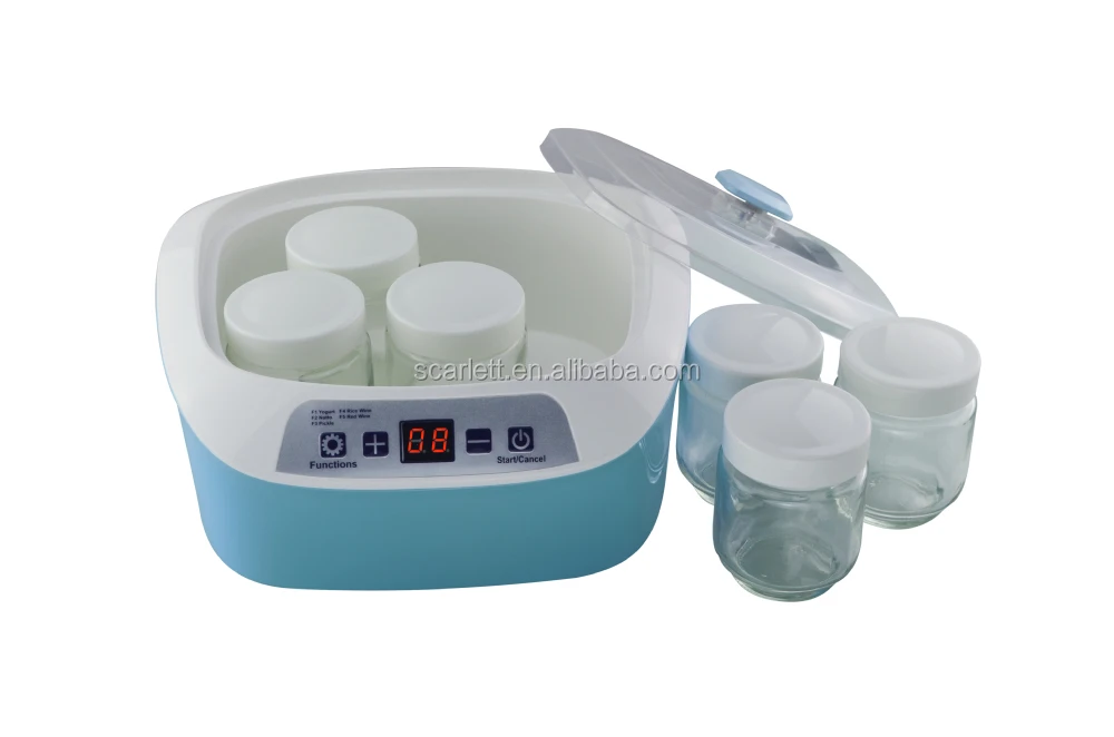 
scarlett home yogurt maker with 6 cups 