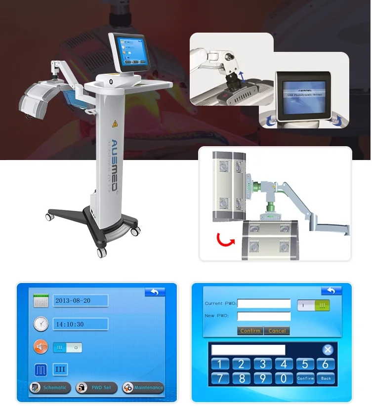 High power Photon led skin rejuvenation  Red Blue light infrared therapy device on sale