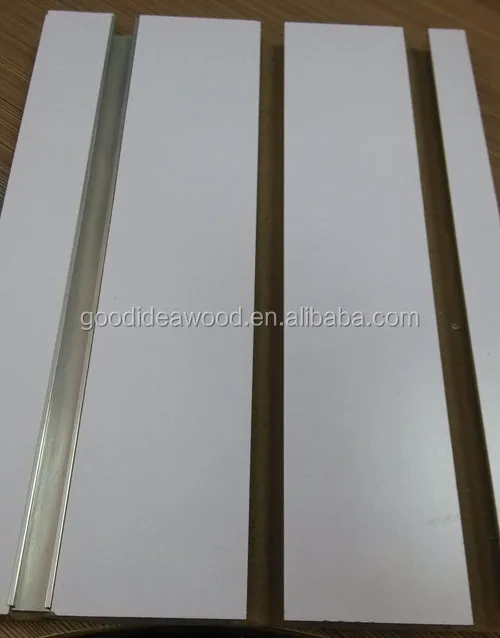 
Slot MDF Board/High quality slot melamine board 