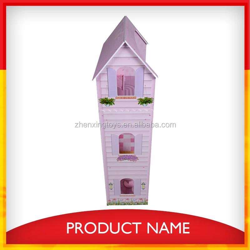 DIY wooden doll house for children