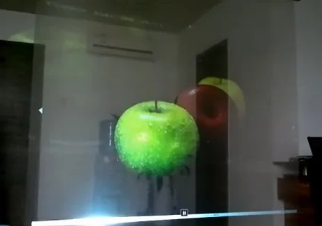 FLYIN витрина магазина самоклеящаяся голограмма задний проектор пленка рамка