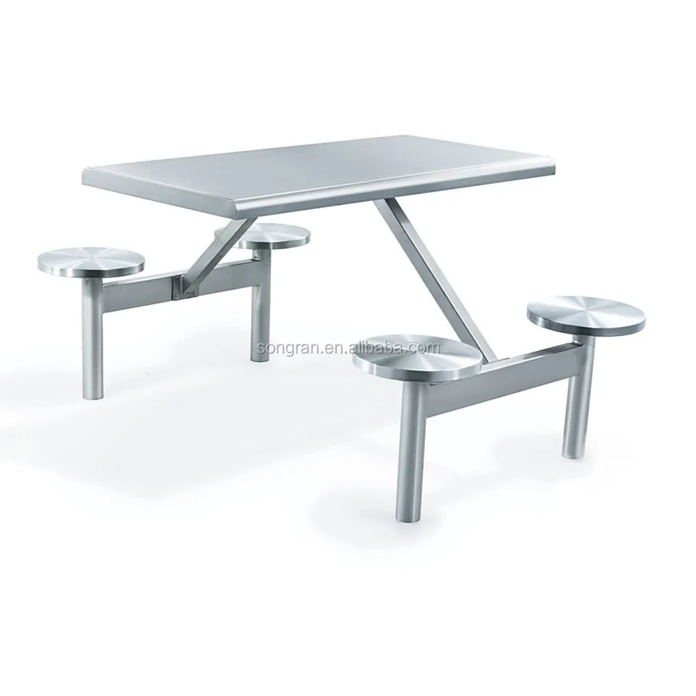 2021 school dining table stainless steel kitchen table chairs kids table and chair set