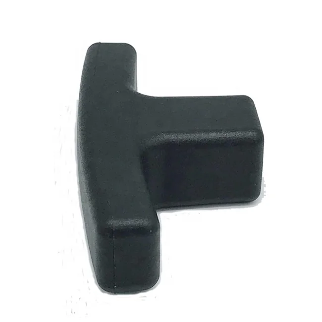 M8 Thread Plastic T-Shape Clamping Handle Screw Knob