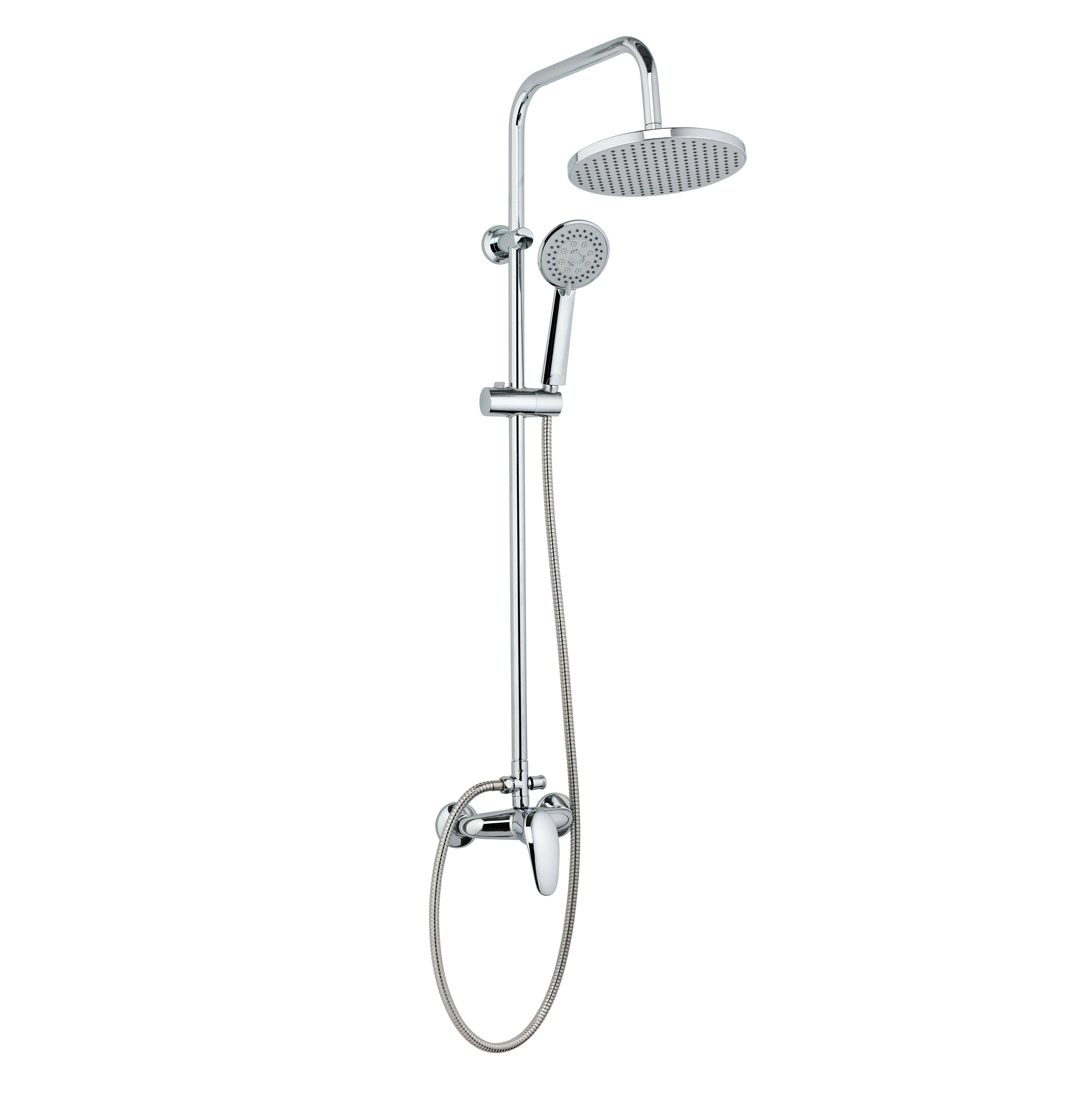 
Набор с верхней душевой лейкой и ручным душем 