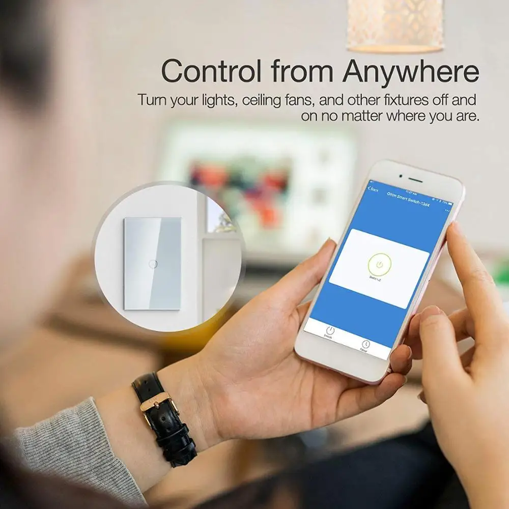 iot  switch panel control+ zigbee onoff switch+wifi smart switch live wire with glass touch panel for smart home