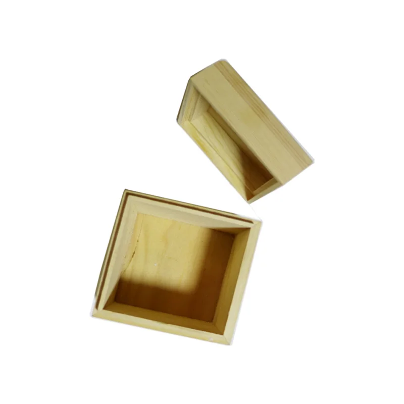 Mini gift packing engraved logo wooden box for sale small wooden gift box