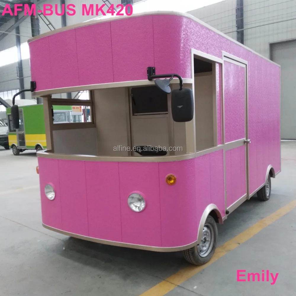 Electric Food Truck/Coffee Vending Trailer/ Food Vending Cart for Sale
