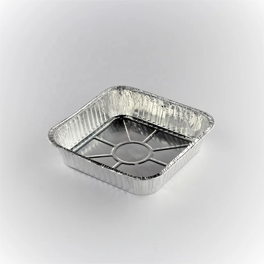 aluminum foil container box casserole for barbecue