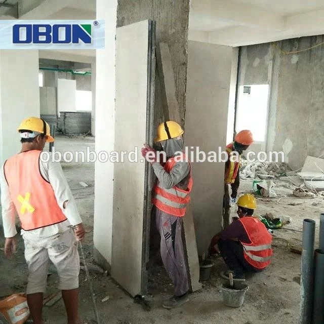 OBON Lightweight Prefabricated Wall Eps Cement Sandwich Panels 50/60/75/90/100/120/150/180/200/250mm Bolivia Thickness