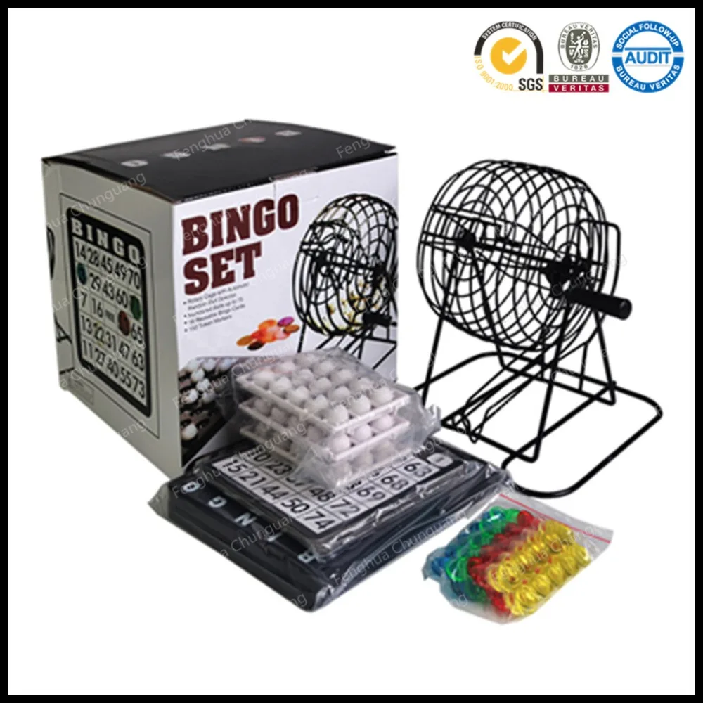 Bingo Lotto Game Set