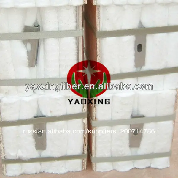 дно автомобиля печи керамического волокна модулей керамической шерсти