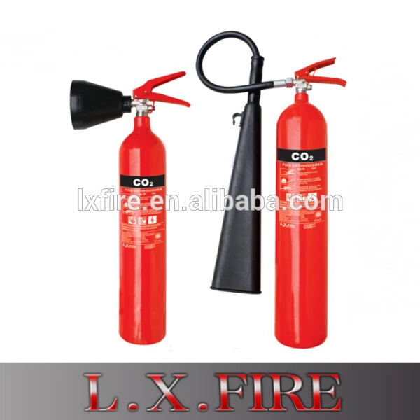 Factory Price 4KG Portable CO2 Fire Extinguisher Aluminium-Alloy EN3 Certified 6KG Capacity