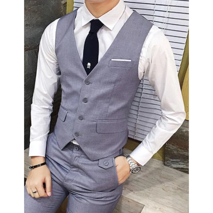 Waistcoat For Men Design Men Red Suit Suits Slim Fit Set For Men