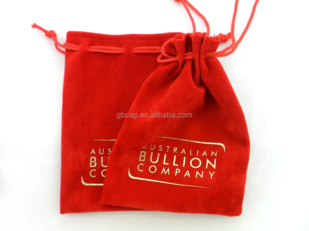 Cotton Canvas Drawstring Bag Small Gift Packaging Pouch Custom Print Jewelry Drawstring Bags
