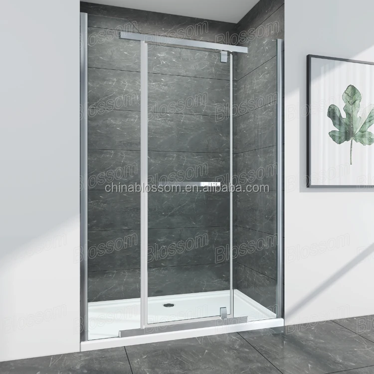 Hangzhou Цветущая Поворотная ванная комната Закрытая сборная Стекловолоконная свободно стоящая Роскошная стеклянная душевая кабина