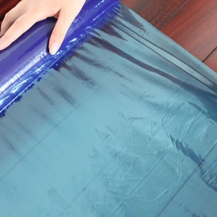 
PE Self Adhesive Covering Film with no residue glue on the surface 