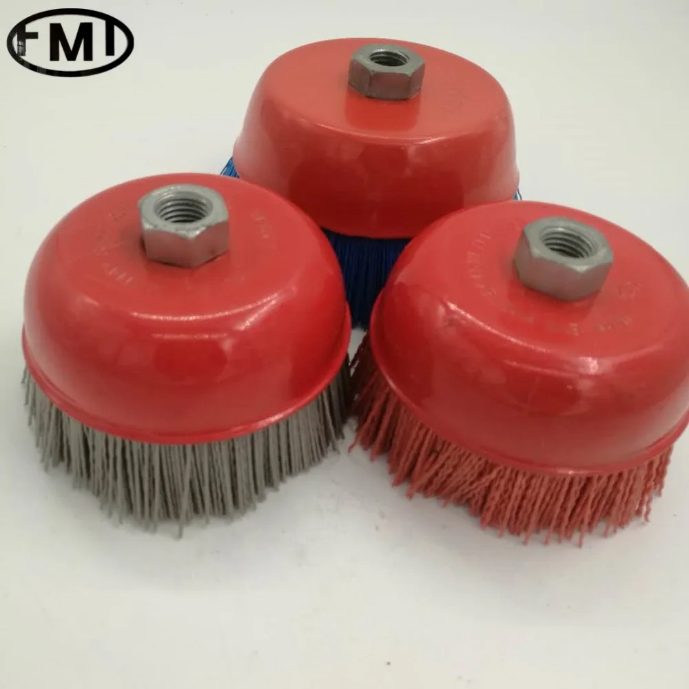 FMT twisted wire brush twisted bowl wire brush