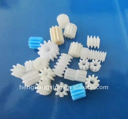 Wholesale of tiny spur plastic gears and worm spurs for electric motor
