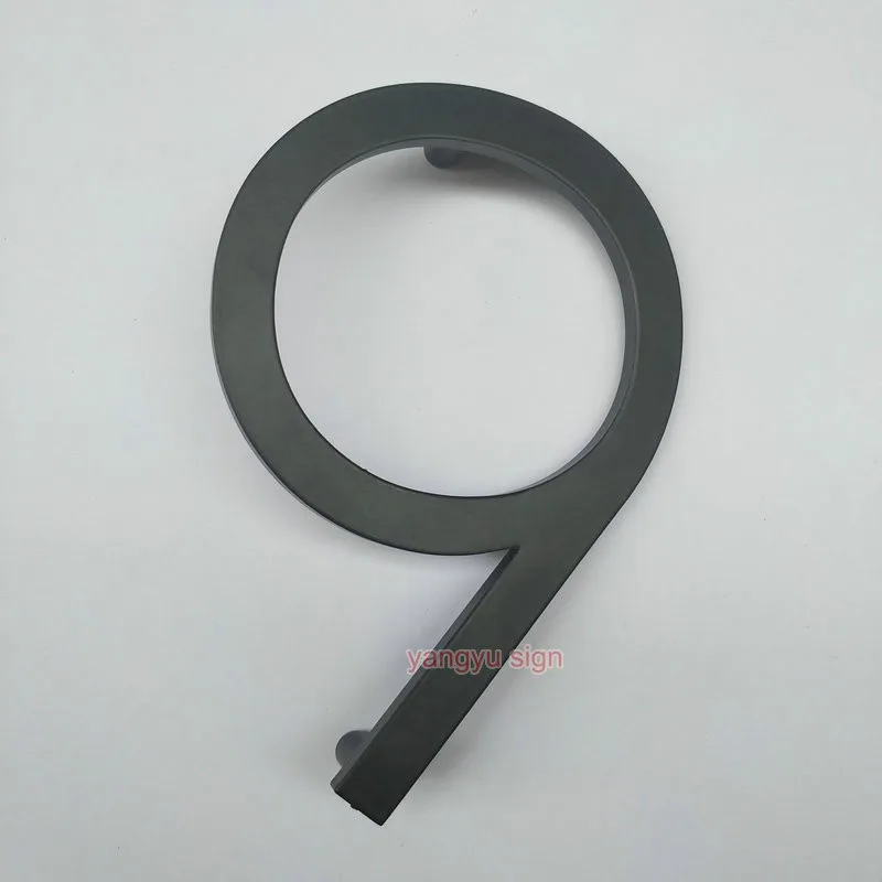 DIY 3D stainless steel laser cut  Alphabet yard letters hotel house numbers plate