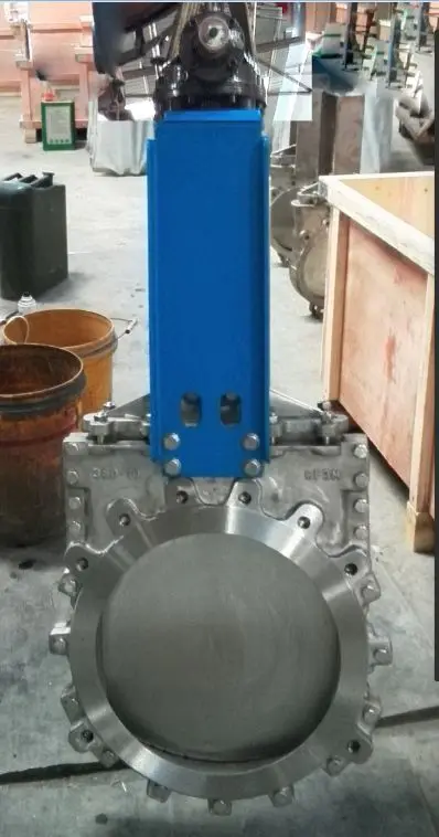 SS304 QB series Unidirectional seal Knife Gate Valve
