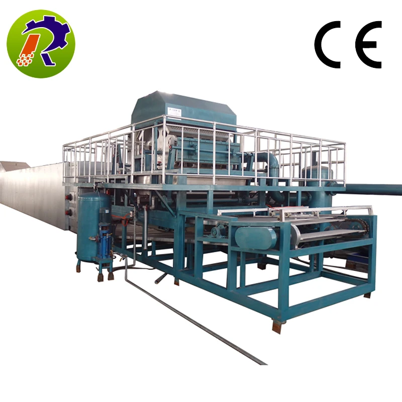 Энергосберегающие куриное яйцо лоток целлюлозно литье машина