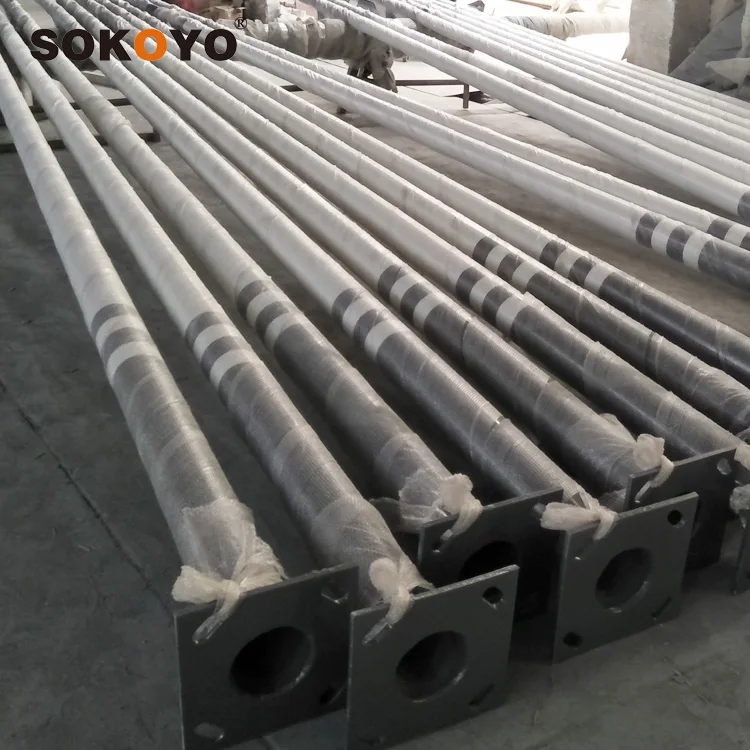 SOKOYO 9 метров солнечный уличный фонарь, прайс-лист с одним двойным рычагом