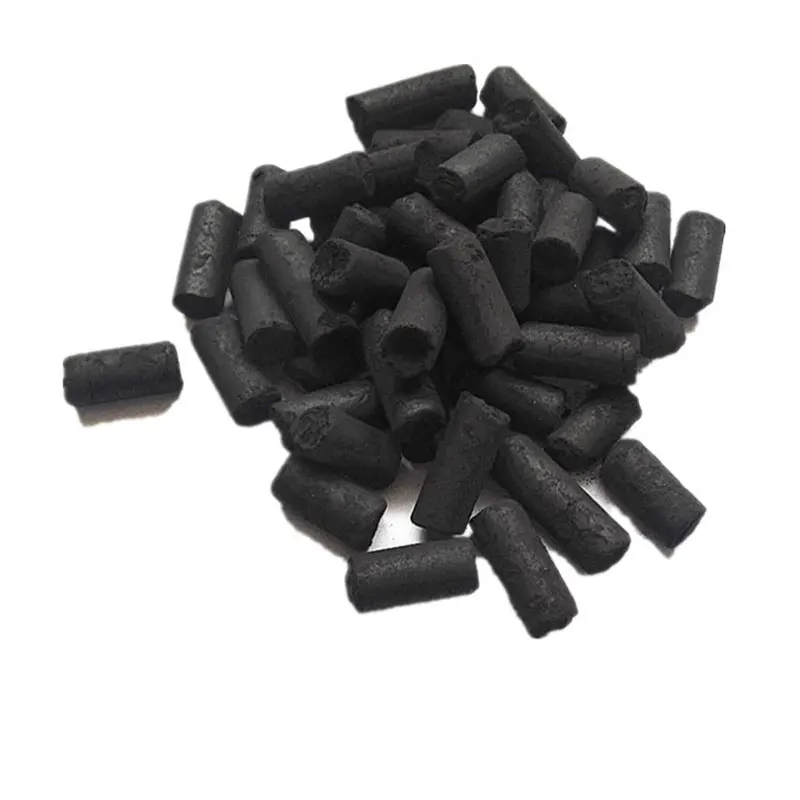 Coal and wood based pellet activated carbon for NH3 removal