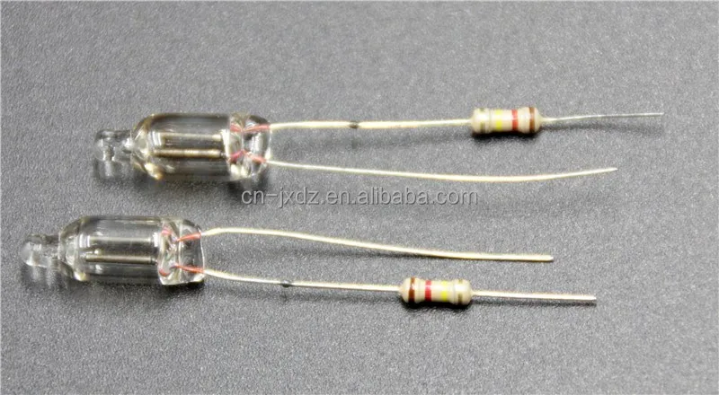 
Neon indicator lamp led with resistor and electrice wire Deep processed led neon lamp 