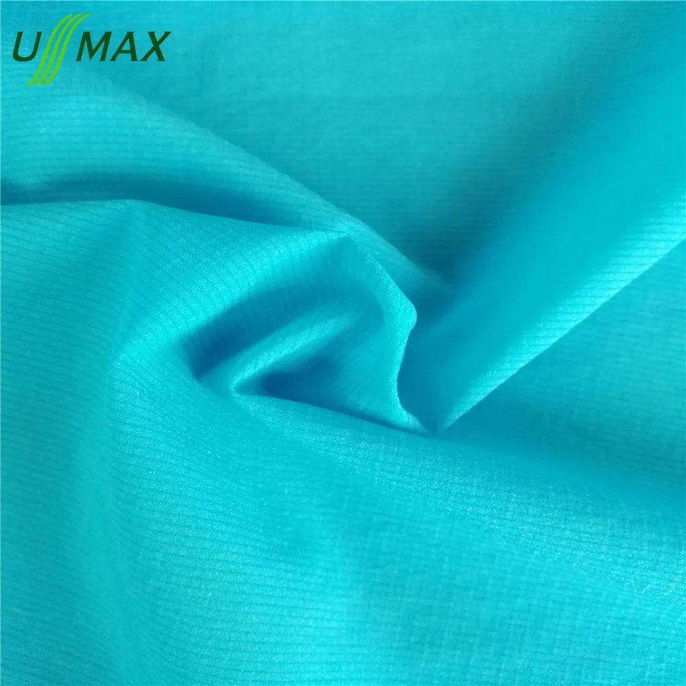 10d 20d 30d Nylon Polyester ripstop Weft Stretch waterproof Fabric