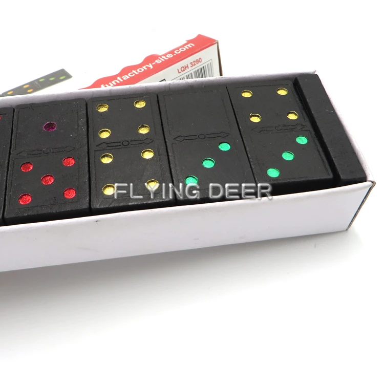 Custom Made Dominoes, Logo Can Printed On Wooden Domino Stones