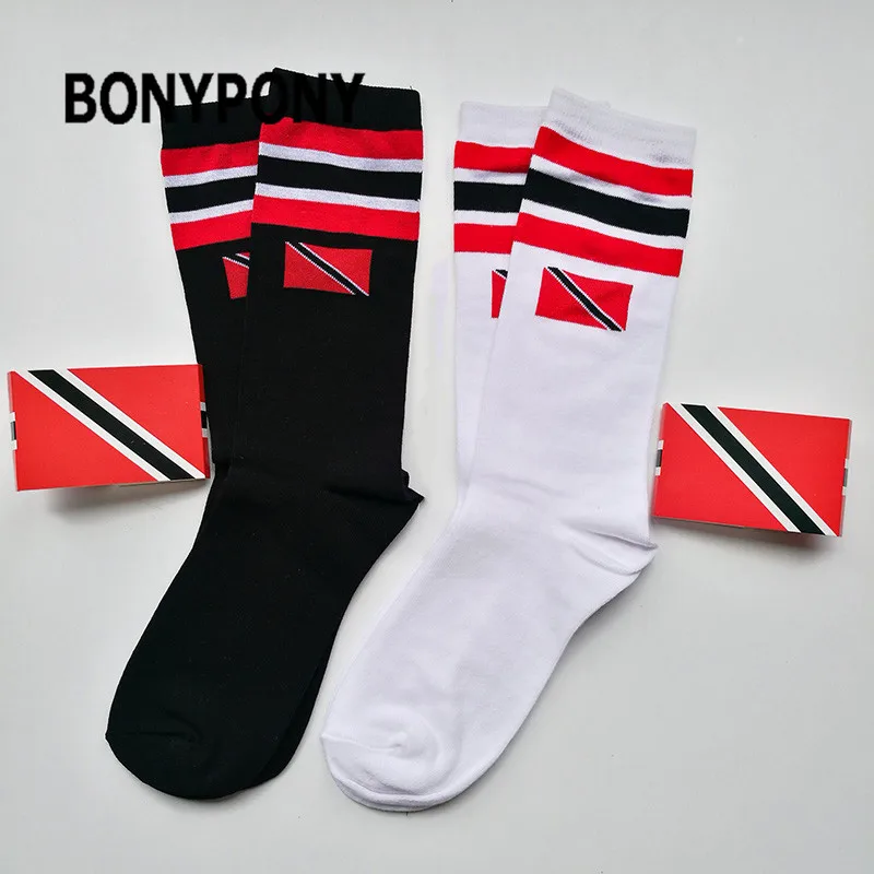 BONYPONY custom design china factory made  tourist gift souvenir cotton american china country flag socks