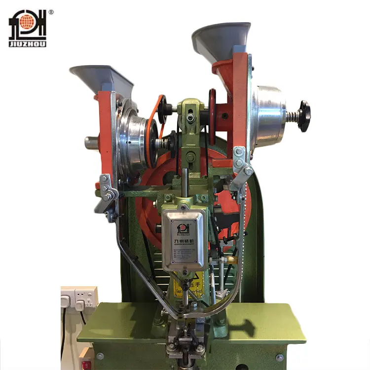 Shoe Making Machine Fully Automatic Grommet / Eyelet Machine For Shoe Upper