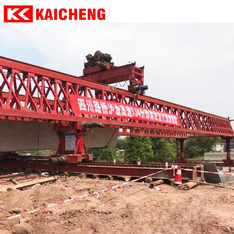 Factory direct price highway railway used heavy duty trussed bridge girder launching bridge girder erection machine