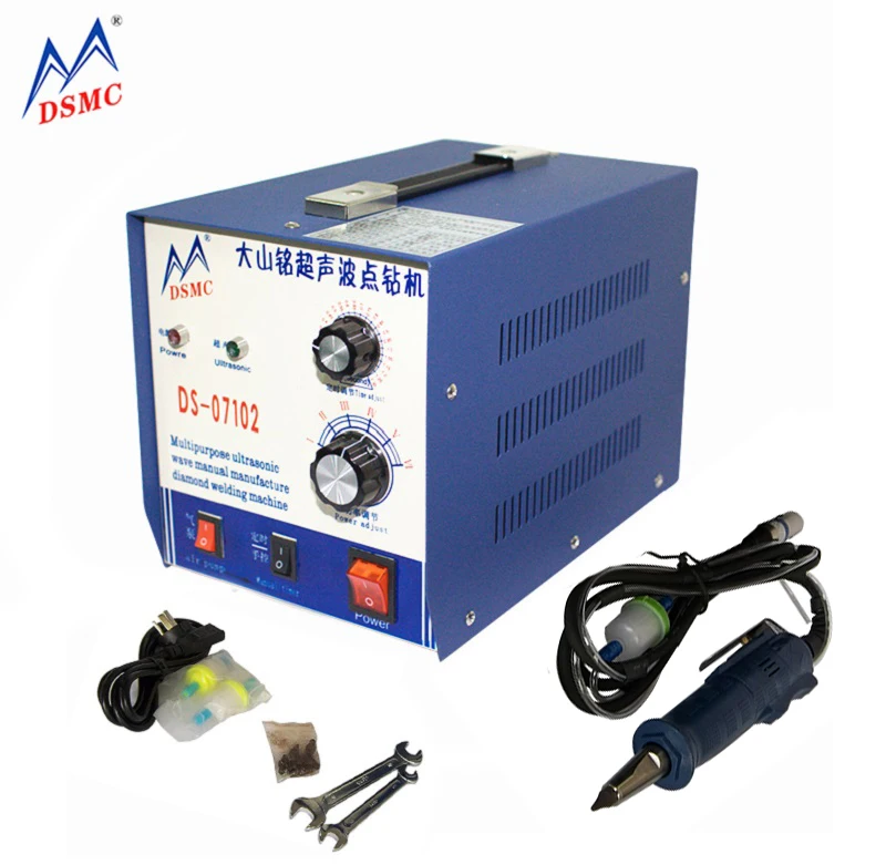 Ultrasonic needle machine for Jewelry accessories rhinestone hot fix machine