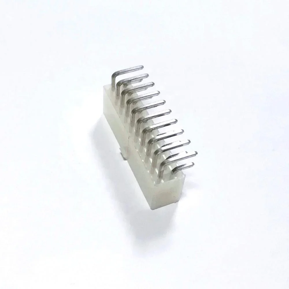 Mega Fit type Header Pitch 4.2mm Wafer header connector WTB wire to board Dual row right angle female socket