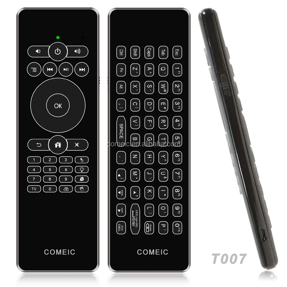 Universal Usb Android Mini Wireless Air Mouse RF PC Computer Keyboard Combo With IR Remote Control For Tcl Onida And Smart Tv