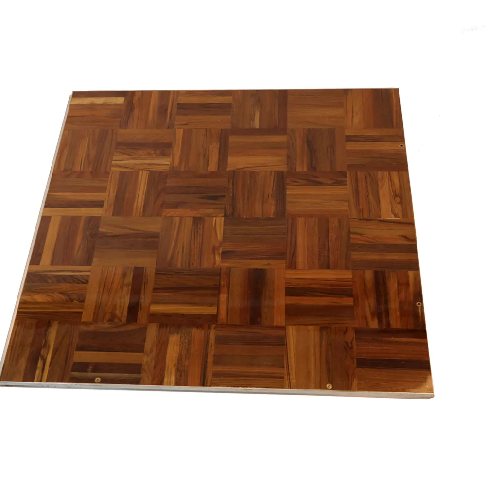Portable Outdoor Interactive Laminate Hardwood Wooden Dance Floor
