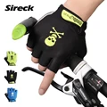 2017 Sireck Cycling Gloves Men Half Finger Pro Palm Padded MTB Road Bike Bicycle Sports Gloves