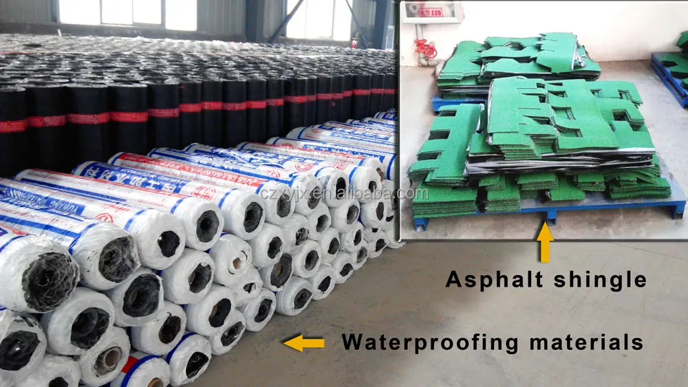 High quality asphalt shingles making machine